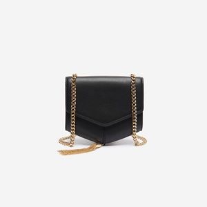 Sandro Lou leather black mini bag